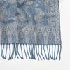 Ethnic Style Faux Cashmere Scarf Shawl With Tassels Lightweight All-Season Wrap Women