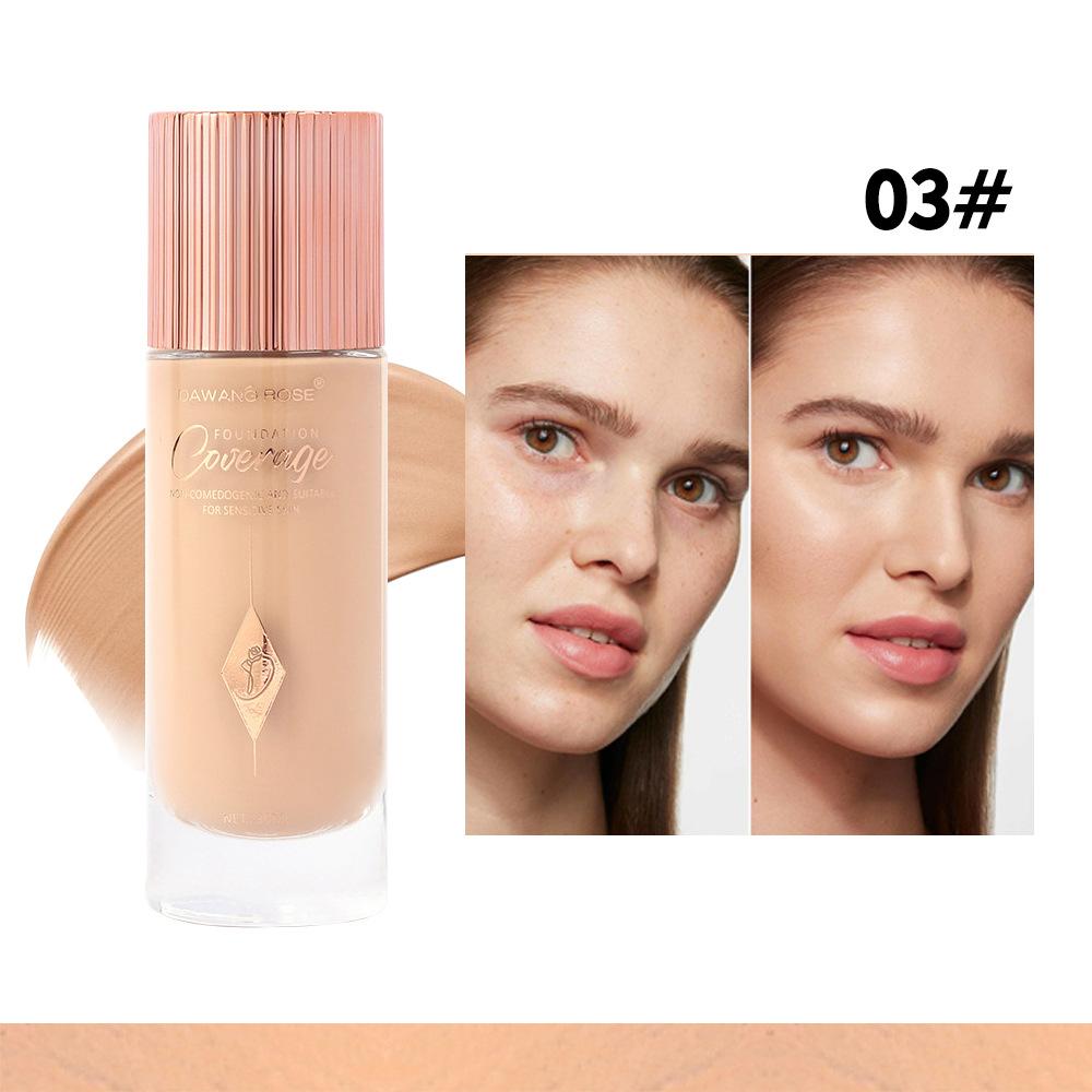 Concealer Foundation Flüssig Wasserdicht Langanhaltend Feuchtigkeitsspendend Setzt sich nicht ab Make-up Ölkontrolle Foundation