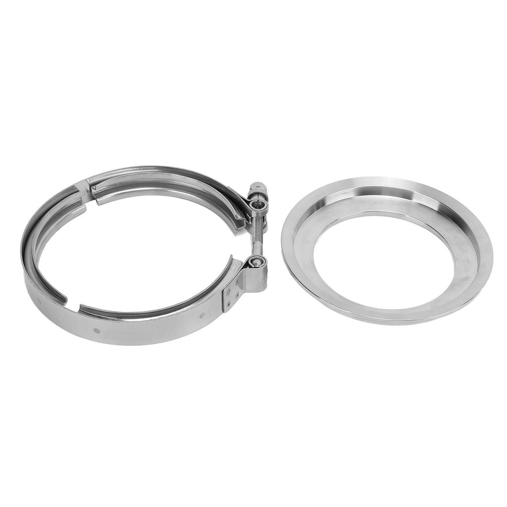 5in To 4in Reducer Flange Clamp Stainless Steel Replacement for Borg Warner S400 S480 S463 S467 SXE SX T6 Turbo