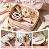 Electric Spray Hair Straightener Comb Electric Steaming Air Cushion Massage Hair Brush Rechargeable Detangling Steam Brush