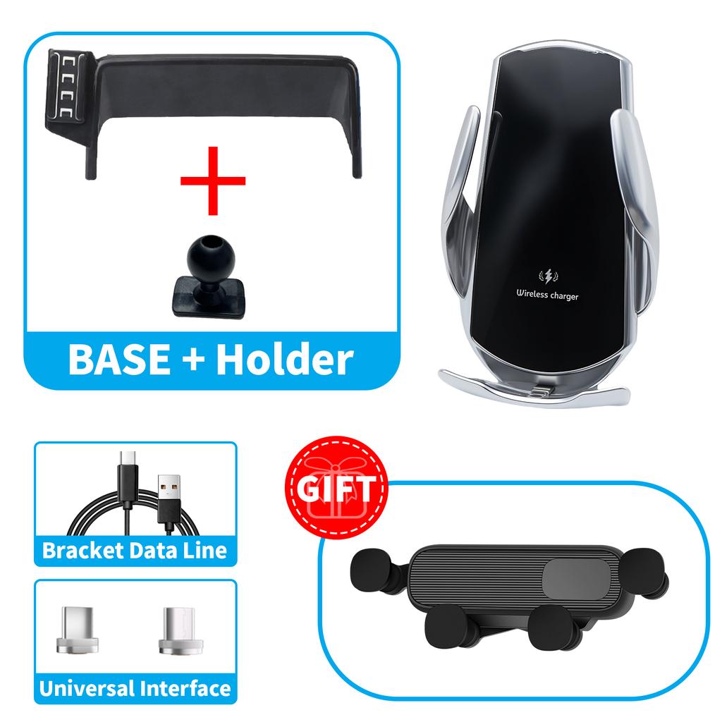 for Mazda MX-5 2016- ND MX5 Miata Roadster Car Phone Holder Screen Fixed Navigation Bracket Base Wireless Charging