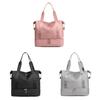 Waterproof Nylon Sport Shoulder Bag With Large Capacity And Dry Wet Separation For Travel And Fitness