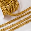 1Meter Two-chain Stainless Steel Cuban Flat Chains for Jewelry Findings Necklace Bracelet Making Supplies DIY Chain Accessories