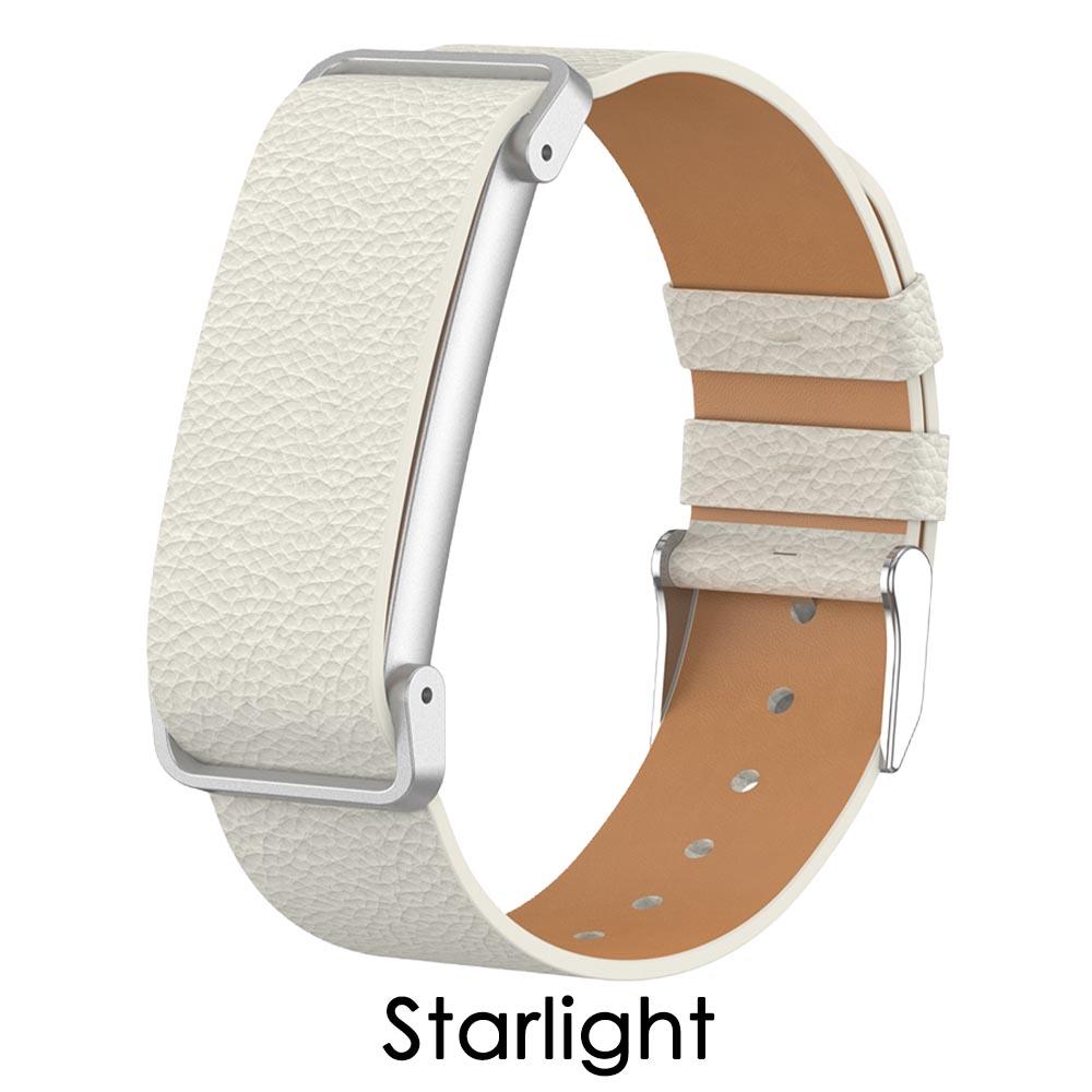 Leather Strap for Google Fitbit Air Band Fitness Tracker Sport Replacement Band Unisex Wristband for Google Fitbit Air Accessory