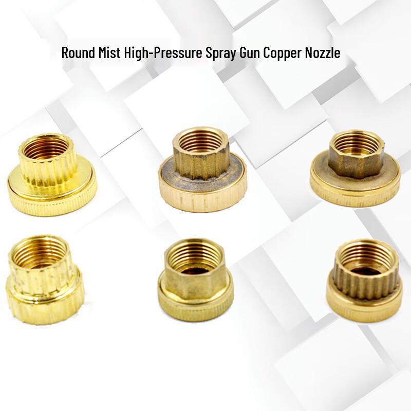 Agricultural High-Pressure Round Mist Copper Spray Nozzle
