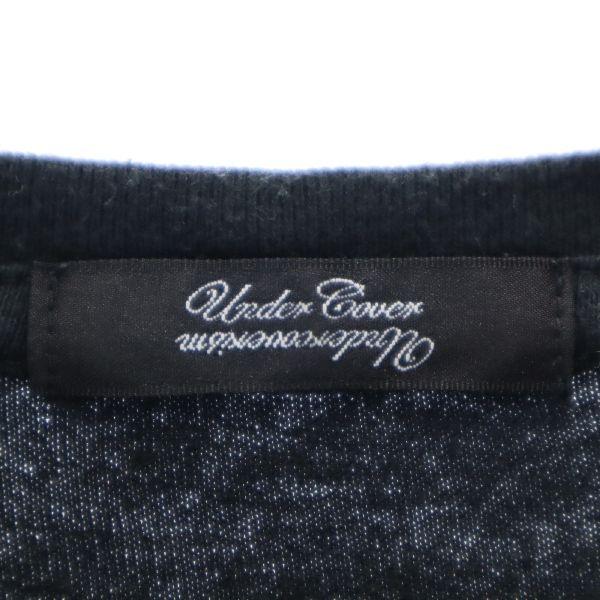 UNDERCOVER Print Short sleeve T-shirt 2 black Men's Used