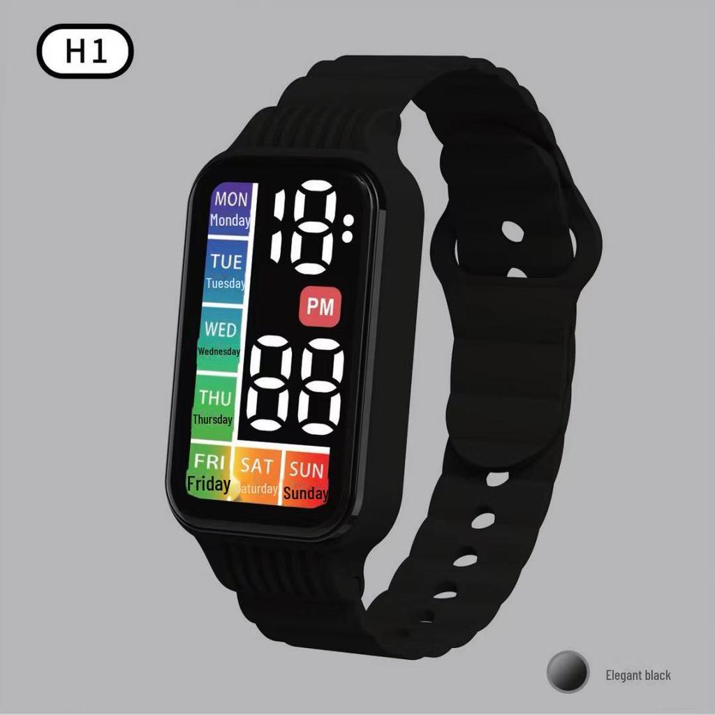 Trendy H1 Waterproof LED Digital Sports Watch for Kids