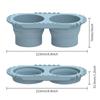 Pen Washing Bucket Foldable Art Silicone Water Bucket water Powder Pigment Bucket color Mixing Painting Brush Washer Portable