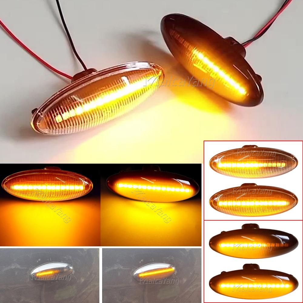 Energy Saving Dynamic LED Turn Signal Lamp Side Marker Light for Toyota Yaris RAV4 2005 2006 2007 2008 2009 Auris COROLLA