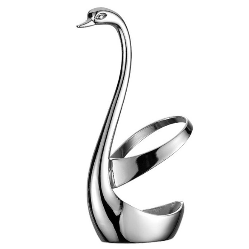 Fruit Base Holder Forks Set Stainless Steel Salad Dessert Forks