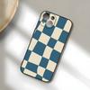 C-Checkerboard Phone Case For IPhone 17 Pro Max 15 Pro 16 14 Plus 12 13 Mini 11 Pro Shockproof Soft Cover