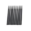 Bookwarm Non-Slip Chopsticks Set 10 Commercial Use Dishwasher Safe Eco-Friendly Reusable (Black)