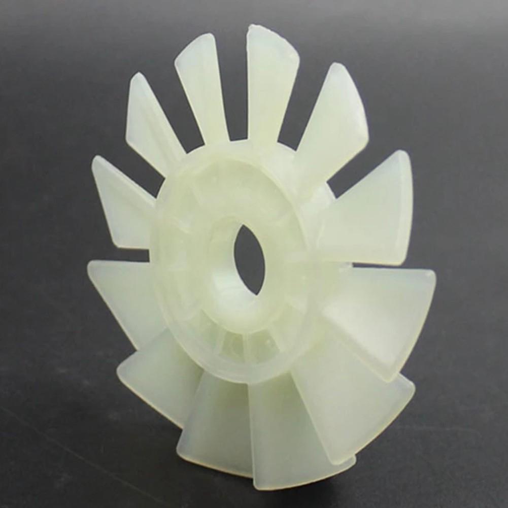 For 4100 & For 110 Marble Machine Rotor Fan Blade White Color 12mm Shaft Hole