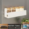 Magnetic Wall-mounted Kitchen Storage & Spice Rack