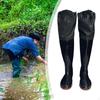 Fishing Hip Wader Boots Hunting PVC Height 60cm Lightweight Soft Sole Wading Shoes Bootfoot