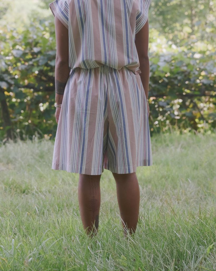 BASERANGE Claude Shorts (Organic Cotton Poplin)