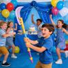 3D Printed   Toy for Kids PLA Costume Sword   Toy Cosplay Prop for Party Holiday Purple and Yellow