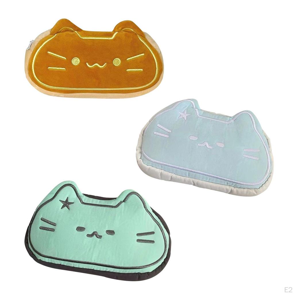 Niedliche Katze Federmäppchen Stifttasche Jungen Mädchen Büro Cartoon Damen Stilvoll Kinder/Erwachsene Teenager Reißverschluss