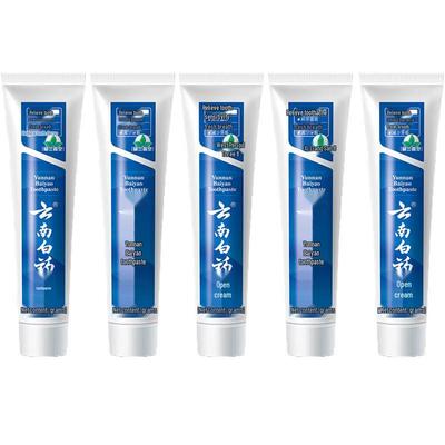 Yunnan Baiyao Pfefferminz-Zahnpasta, 5 x 65g