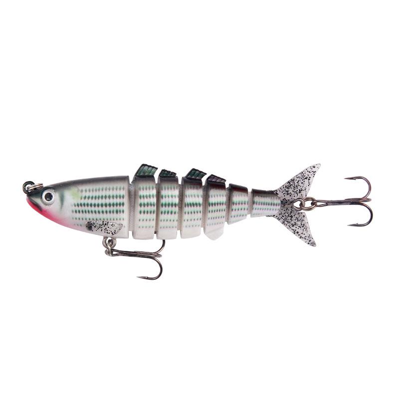 Новая 7-секционная жесткая приманка Minnow - 11 см/25,5 г тонущая приманка для рыбалки