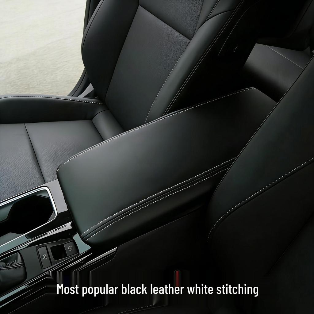 Microfiber Leather Armrest Cover for 2024-2026 Camry 9th Gen - Durable, Wear-Resistant, and Dirt-Resistant.