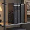 Thick Book Support 1 Pair Metal Hollow Cat Bookends Decorative Heavy Ends Bookshelf Accessory for Shelf Non-Skid Black Stopper Home Office Desk