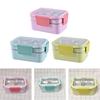 Stainless Steel Bento Box Insulated Thermal with Divided Compartments Food Storage Containers for Hiking Office Camping Outdoor