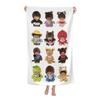 Monchhichi (6) Bath Towel Anime Face Absorbent Microfiber Soft Texture Character Popular Stylish Cute Antibacterial Deodorant Big Household Use
