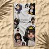 Cartoon Gugu Gaga Penguin Towel Towel Soft Pool Gift For Travel Gym Shower Cool Camping Quick Dry Sports  Large Beach Towel