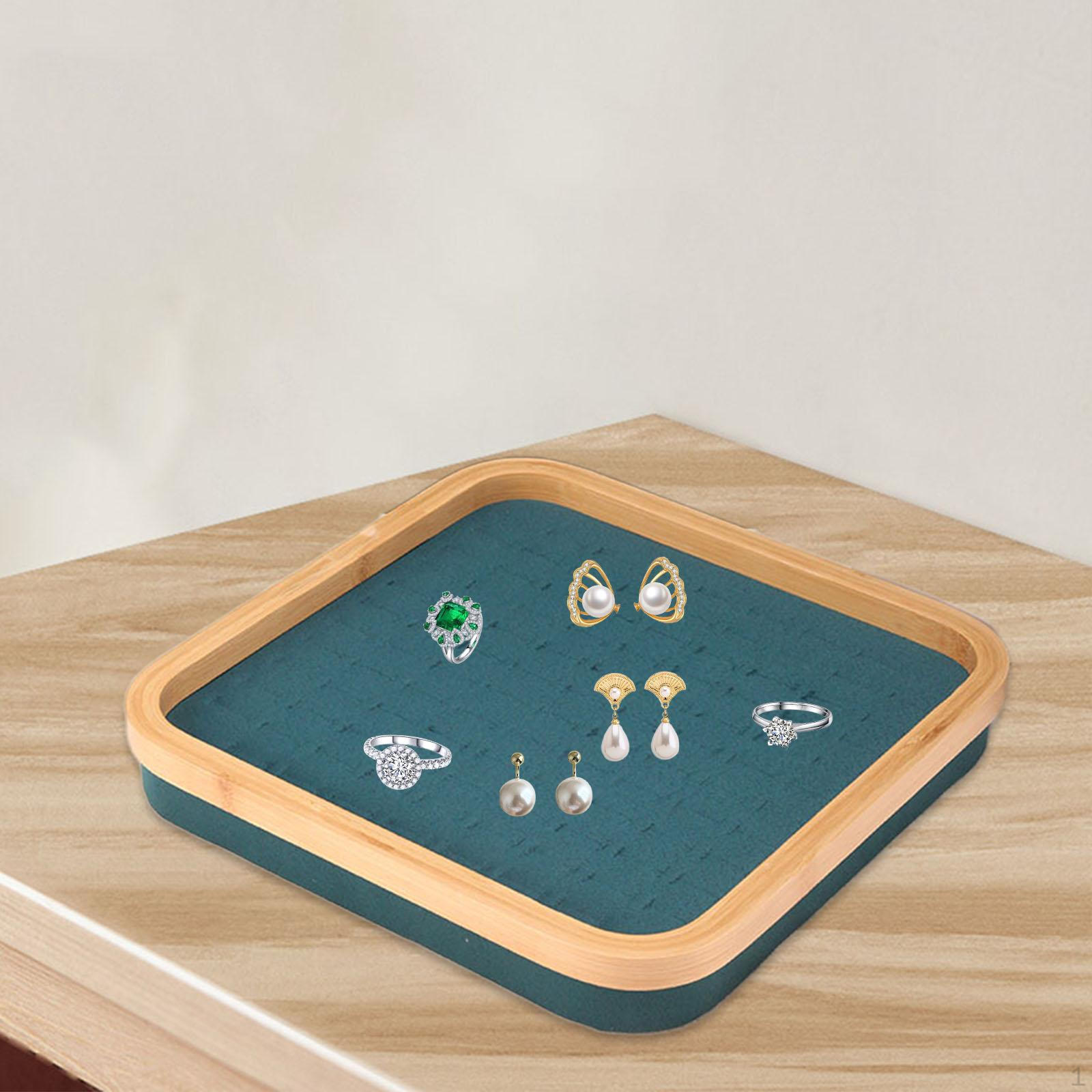 

Органайзер для ювелирных изделий, витрина, ожерелья, подвески, браслеты, лоток, кольцо для зелёный