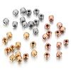 400pcs 3-4mm CCB Square Spacer Beads Rose Gold Color Mini Seed bead for Bracelet Necklace Jewelry Making DIY Needle Accessories