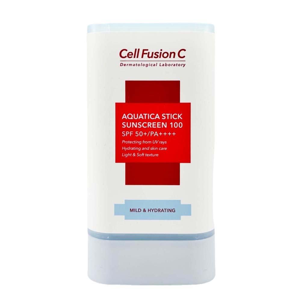 Cell Fusion C Aquatica Stick 19g Sunscreen 100 SPF50+ PA++++ Moist Sun Stick Full of Moisture