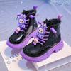 Mädchen Cartoon Martin Stiefel Modische Kurze Stiefel für Große Kinder Prinss Lederstiefel