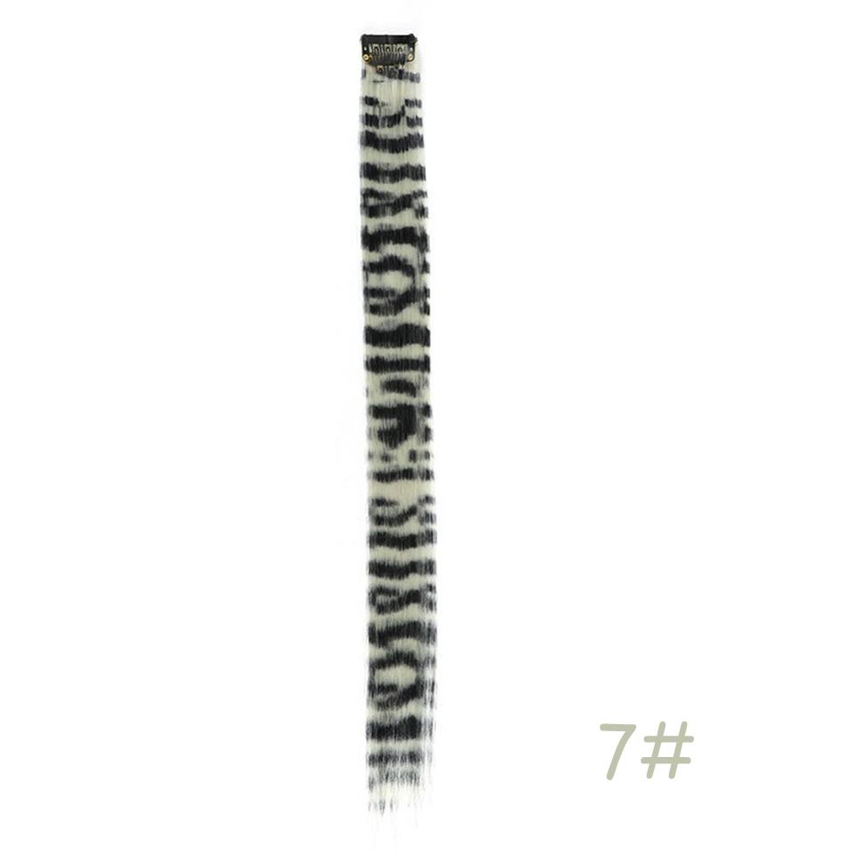 WTB Синтетический парик Одна карта Бесшовное наращивание волос Леопардовый цвет Часть — фото 14