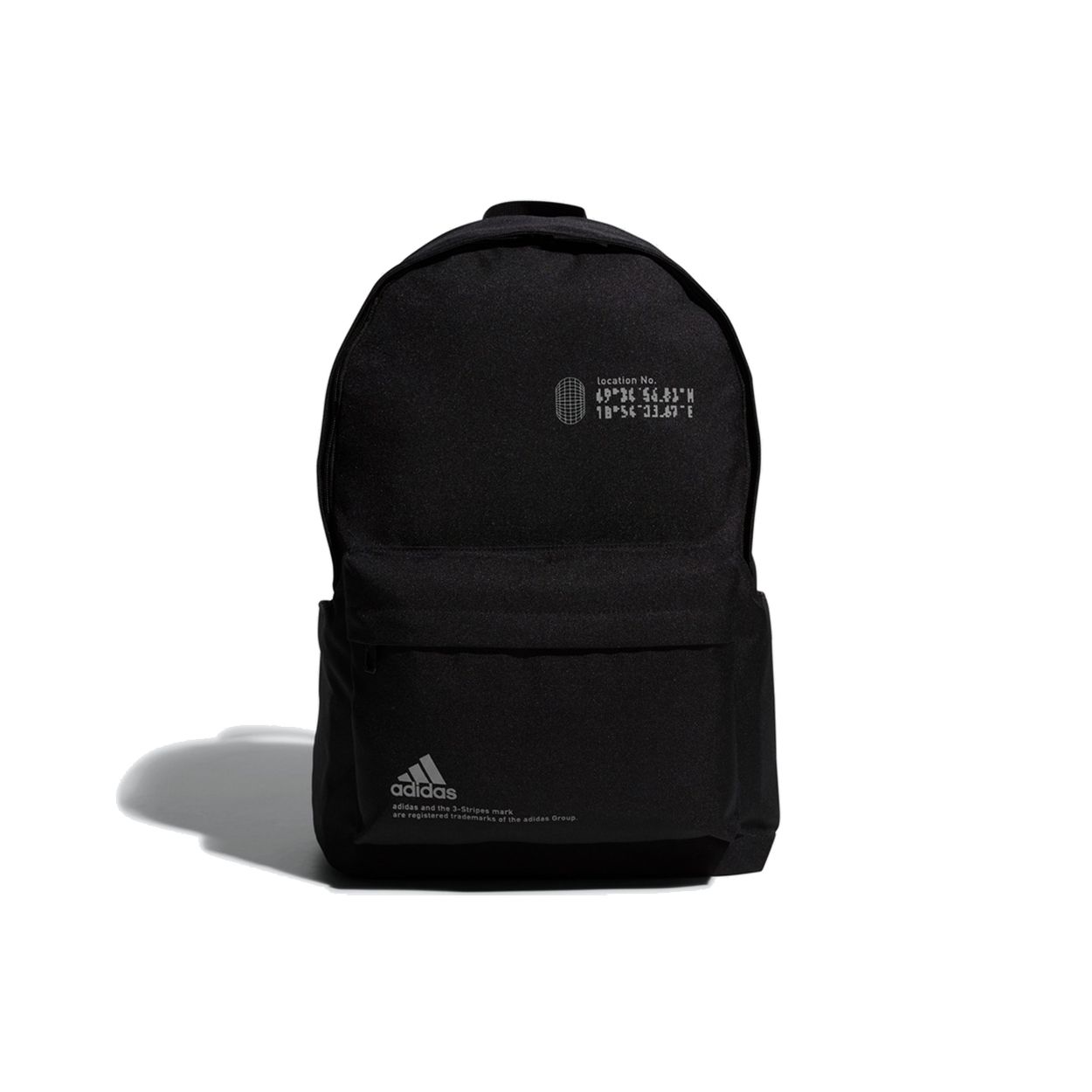 Adidas BS BP CL GFX Casual Sports Zipper Backpack Recycled Materials Unisex Backpack Black H30337 MISC