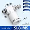 Zhuoji Adjustable Speed Control Throttle Valve SL 6 8 01 02 M5