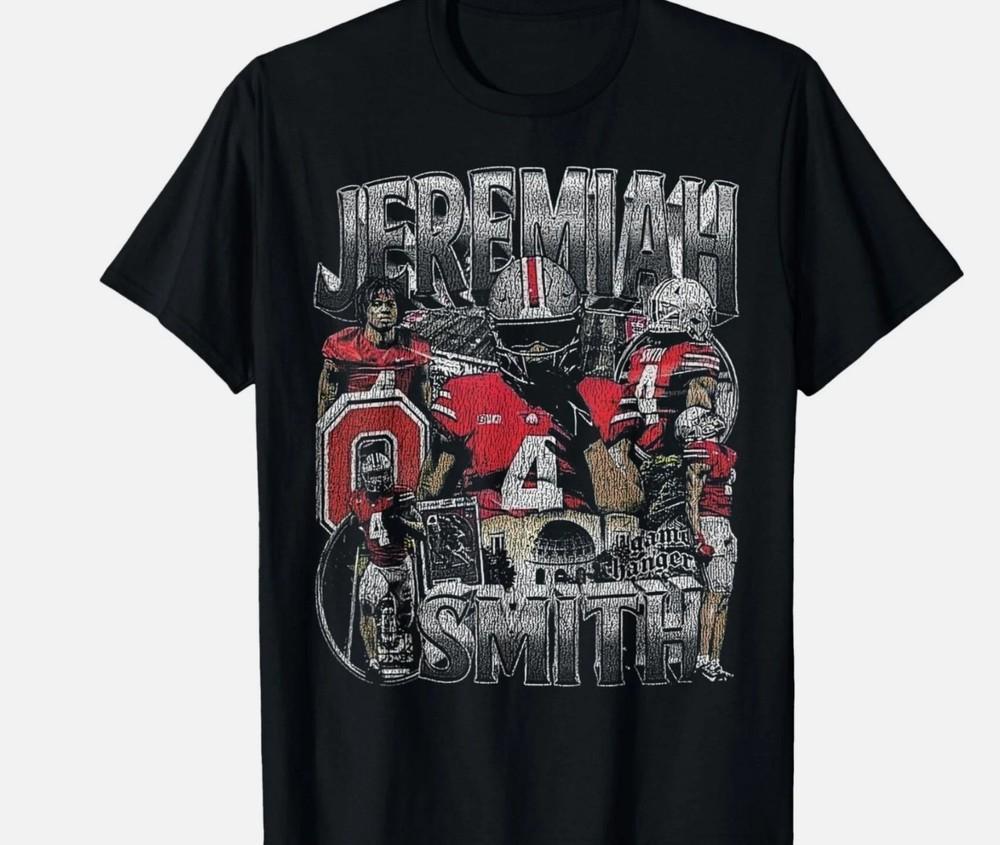 Винтажная футболка с принтом Jeremiah Tee Graphic Smith в стиле 90-х унисекс Футболка Унисекс Футболка XXXL