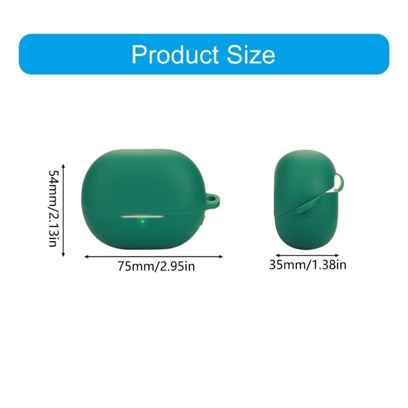 Ergonomic Silicone Protective Case Sleeve For UU Wireless Headphone Antislip Grip Dusts Water Resistant Nonslip Texture