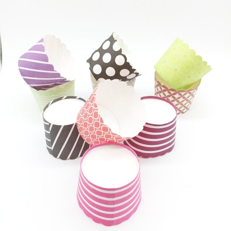 Disposable Paper Cupcake Cups Baking Cake Tools