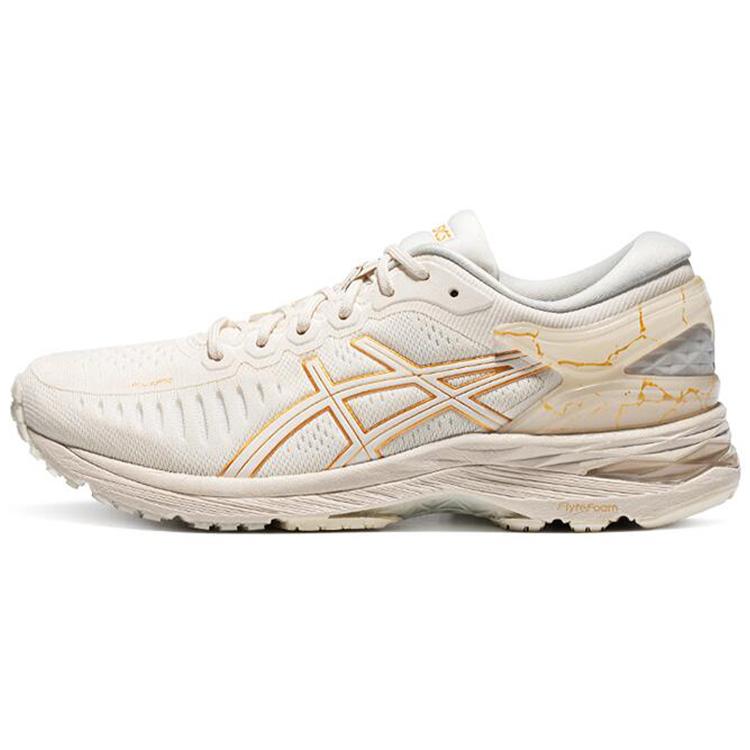 ASICS Metarun White / Gold Women's (Unisex) Running Shoes 1012B139 100