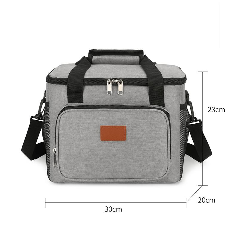 Large Capacity Insulated Lunch Bag with Shoulder Strap,suitable for Students,outdoor Camping,office Workers,no Contact with Food