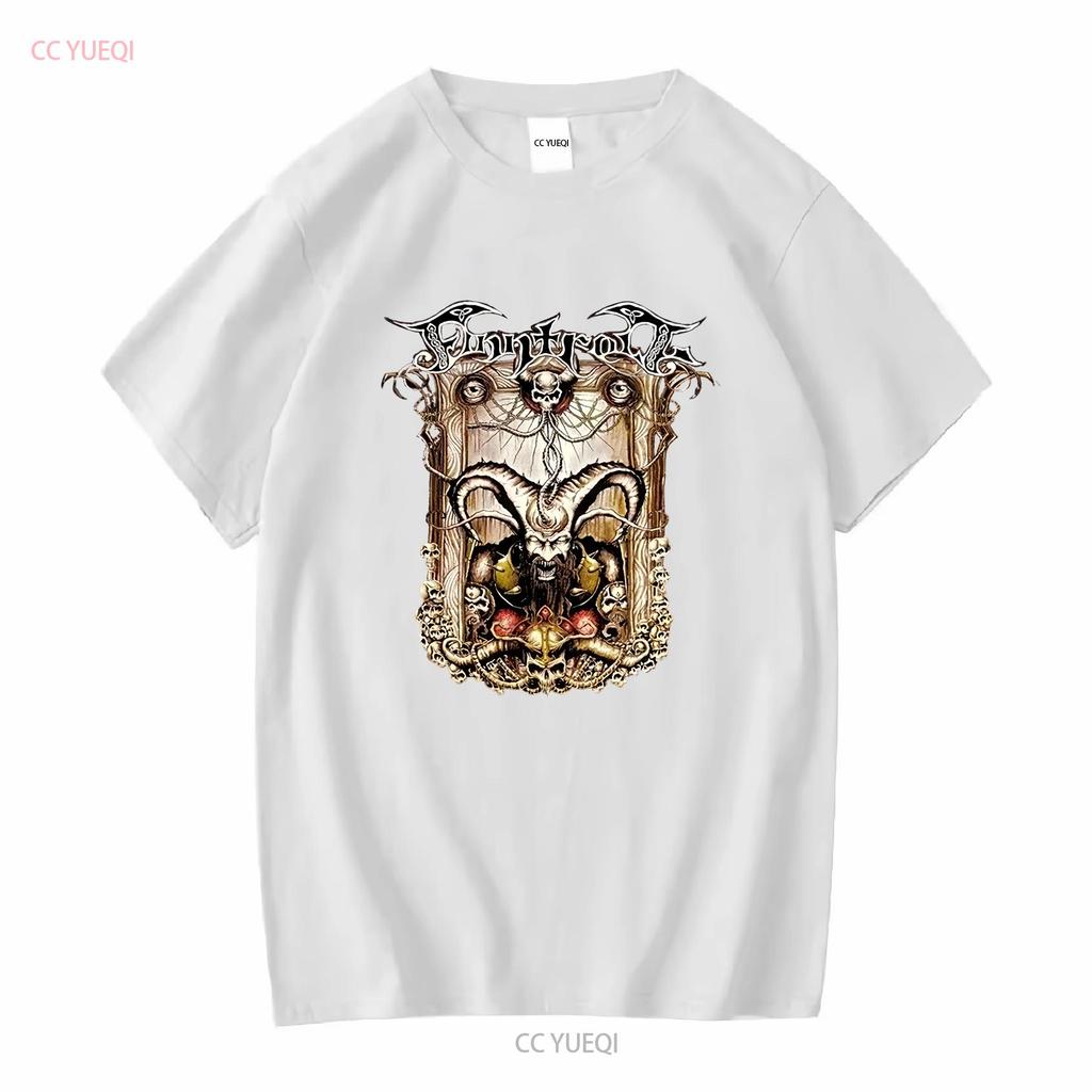 Finntroll T-Shirt Herren Groß Schwarz Band Musik vintage Gewaschen Mode Grafik homme Atmungsaktiv Designerkleidung Unisex Weich