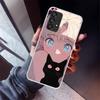 Anime Girls Cute Black Cat Phone Case For Samsung Galaxy A17 A57 A37 A16 A26 A36 A56 A15 A25 A35 A55 A14 A13 A54 A53 A34 A24 A33