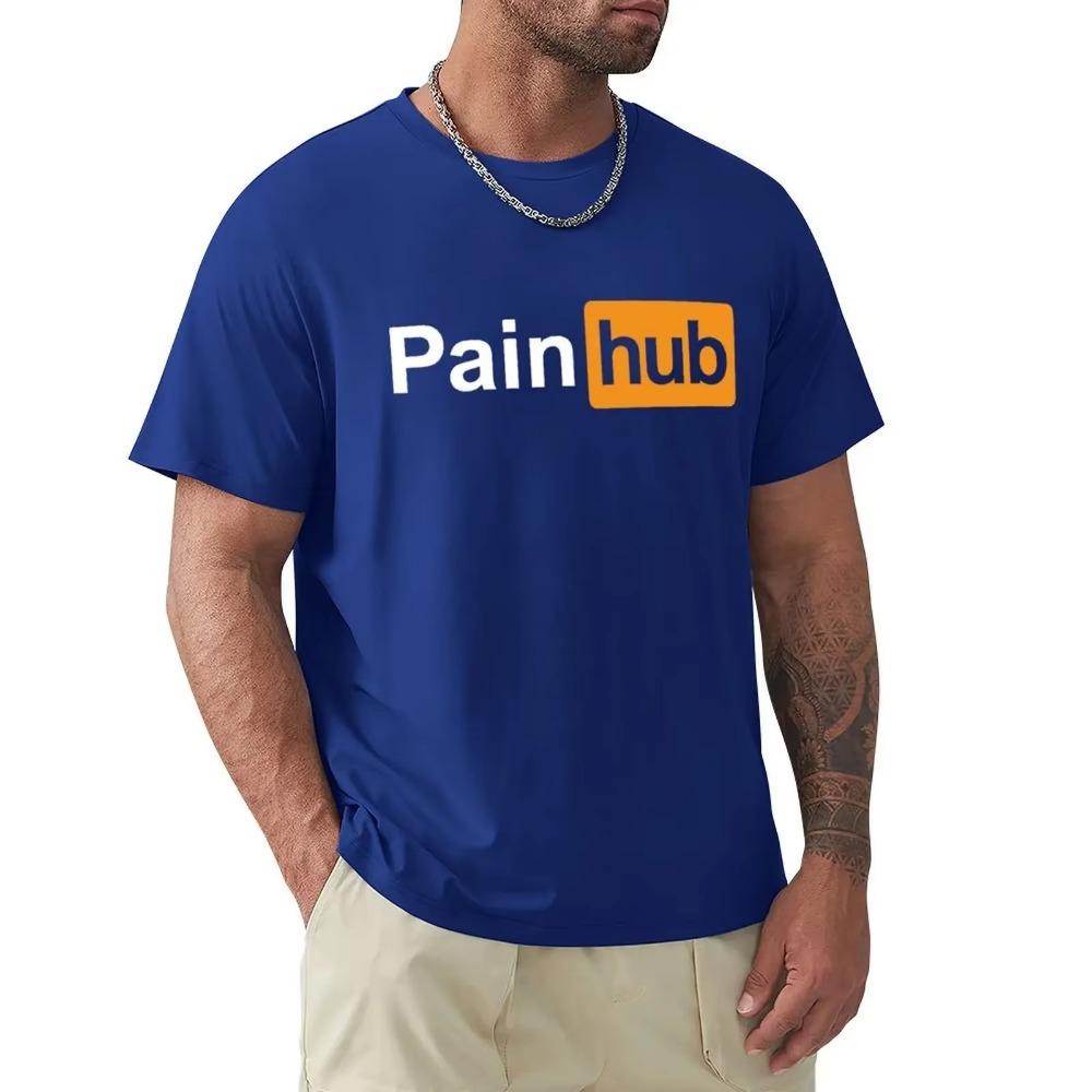 Painhub Men Women T Shirt Polyester Tshirt Men Summer Fashion Sweatshirt Fashion Men Polyester Brand Tee Clothing