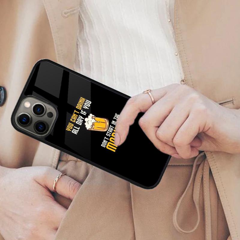 Bier Alkohol Magnetische Handyhülle Für APPLE iPhone 17 Air 16 14 13 12 Pro Max 15 Plus Kabelloses Laden Mit MagSafe Abdeckung