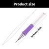 5Pieces ABS Embroidery Pen with Needle Threader Punching Needle Set for Embroidery Sewing Art Craft Embellishment