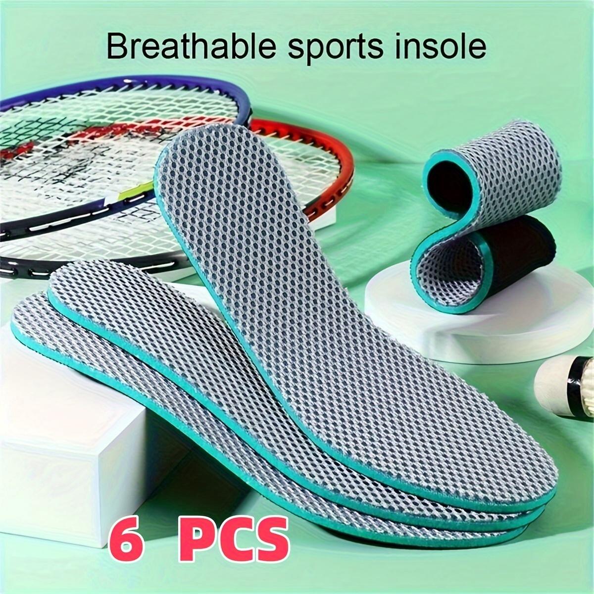 

6 шт. Утолщенные Мягкие Удобные Дышащие Впитывающие пот Срезанные, Подходят для стелек спортивной обуви 45