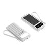 Solar-Powered 20,000mAh Power Bank with Large Capacity and Display – Ideal Holiday Gift