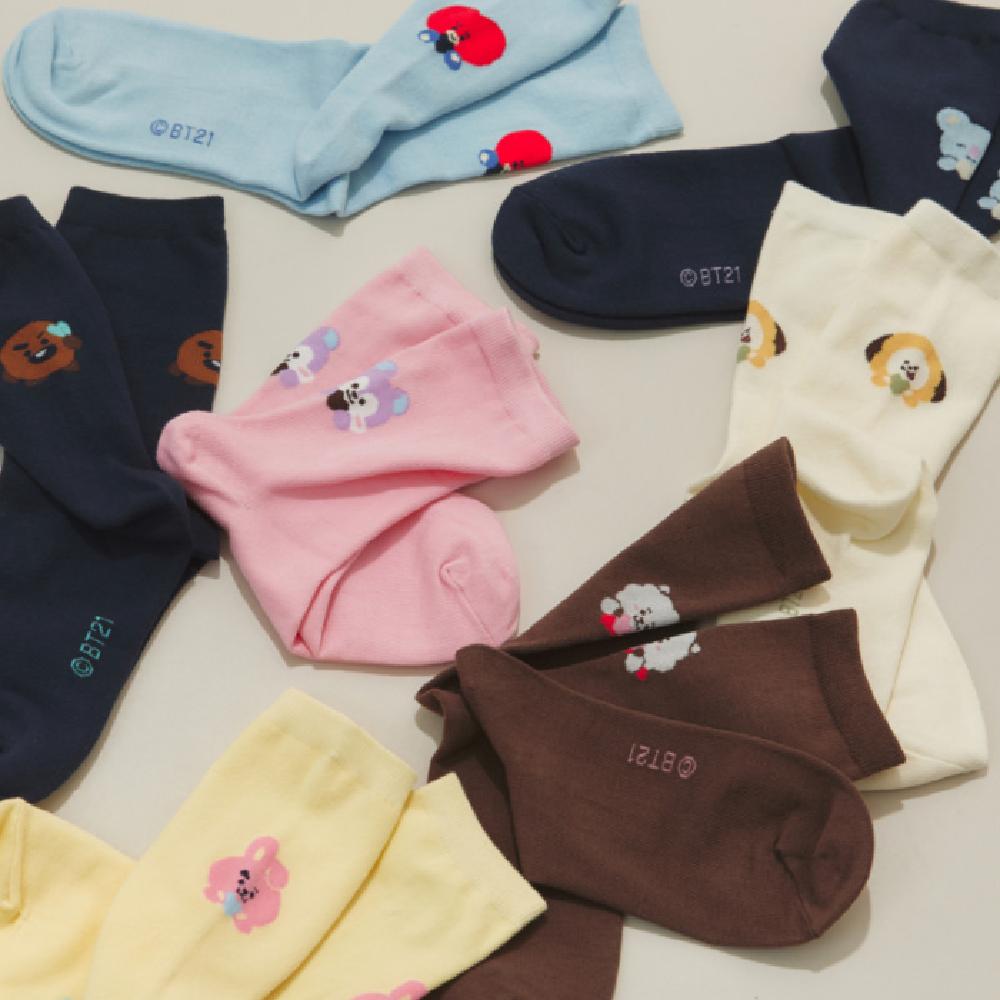 BT21 Basic Socks 2025 F/W Edition