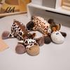 Soft Stuffed Pen Holder Plush Animal Pencil Case, Students Stationery Bag Case with Zipper, Large Capacity Multi-purpose Storage Pouch